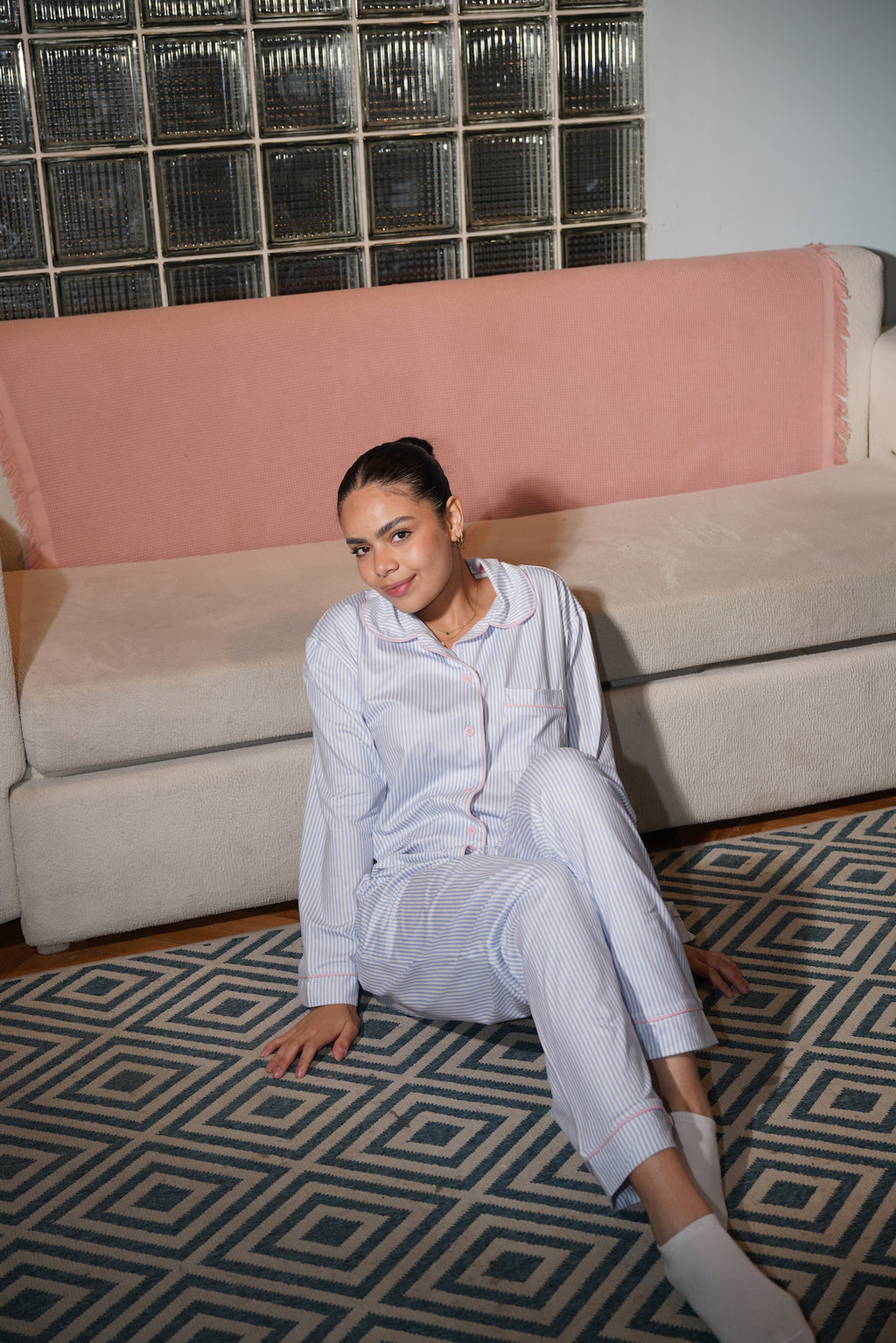 Linea pajama set - front view